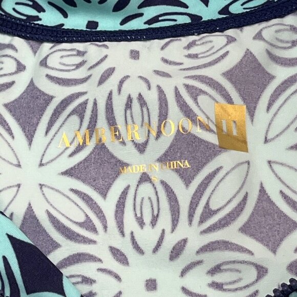 AmberNoon II by Dr Erum Ilyas UPF30 Cover Up Dress S Jersey Knit Side Cinch - Picture 7 of 9